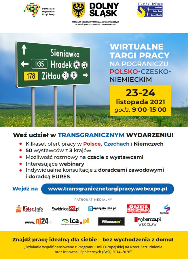 Plakat Targi Pracy online