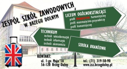 Zdjęcie artykułu ZSZ w Brzegu Dolnym poszukuje pracodawców!